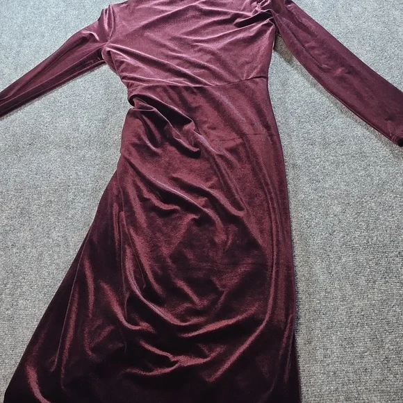 Antonio Melani Velvet Ruffle Dress Sz 4 - Picture 8 of 8